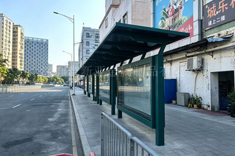 深圳龙华公交候车亭工程